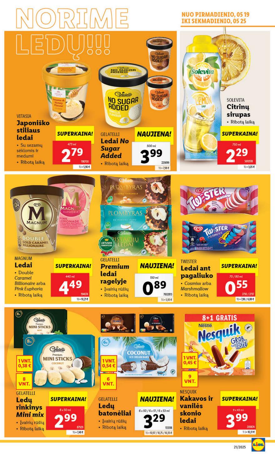 Lidl leidinys akcijos nuo 
  2025-05-19 iki 
  2025-05-25 | Leidinukas.lt puslapis 3