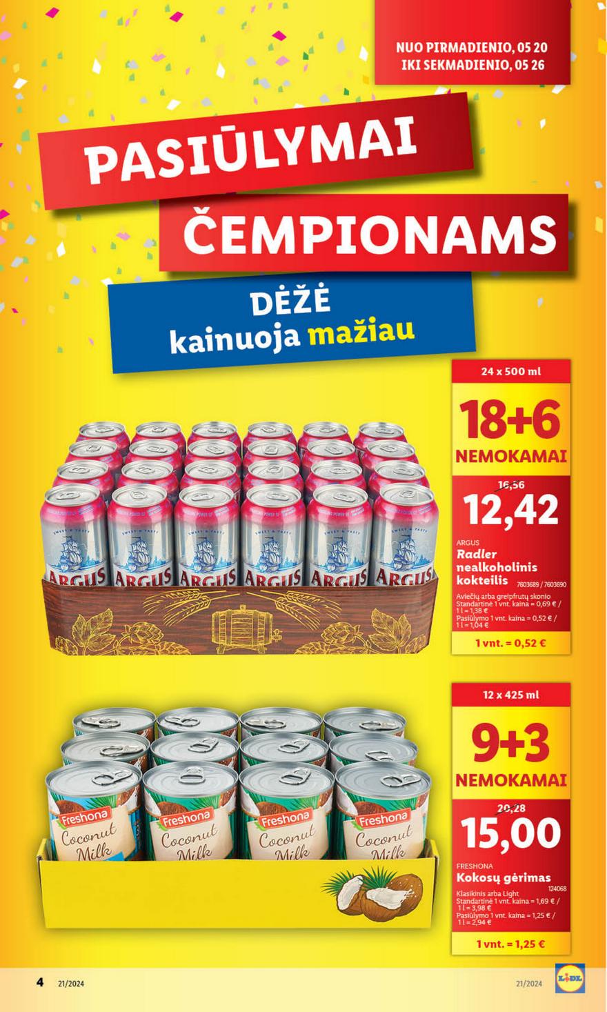 Lidl leidinys akcijos nuo 
  2024-05-20 iki 
  2024-05-26 | Leidinukas.lt puslapis 4