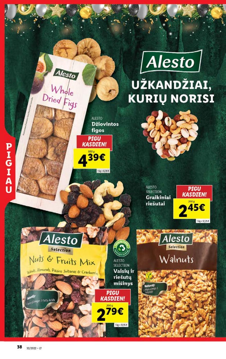 Lidl maisto prekių pasiūlymai akcijos nuo 
  2022-12-26 iki 
  2023-01-01 | Leidinukas.lt puslapis 38