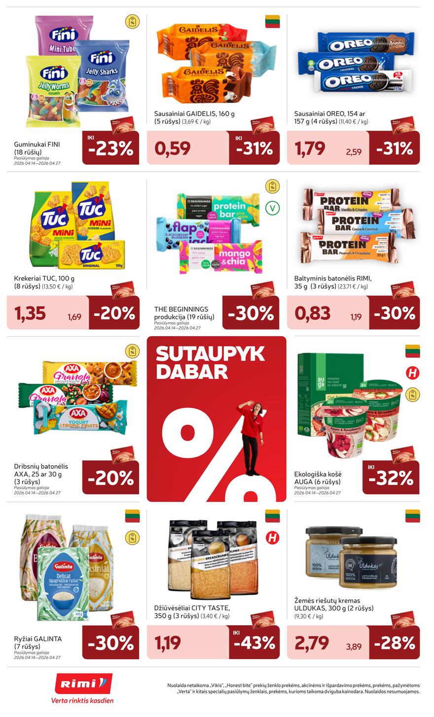 Rimi leidinys akcijos nuo 
  2026-04-21 iki 
  2026-04-27 | Leidinukas.lt puslapis 24