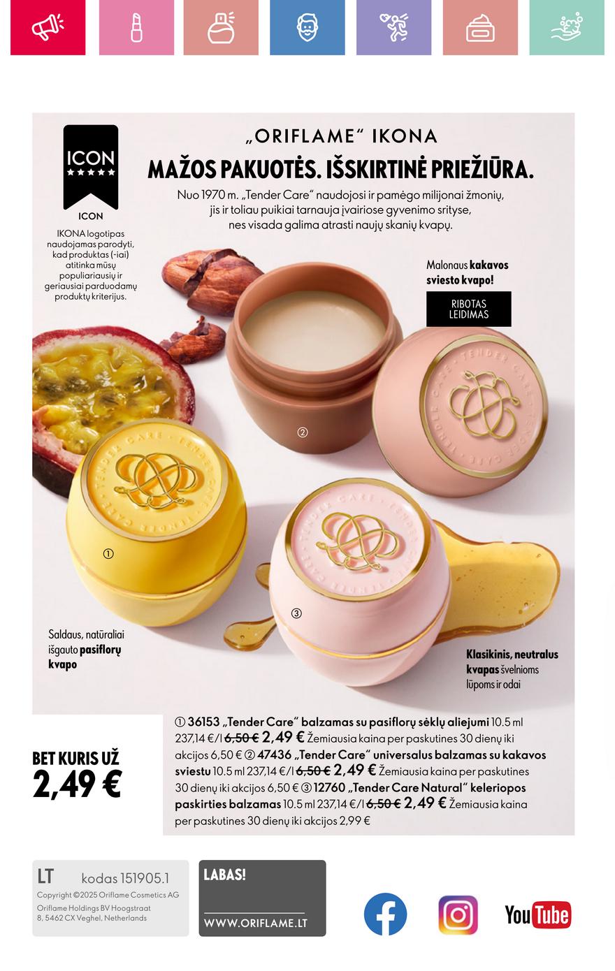 Oriflame katalogas akcijos nuo 
  2025-03-30 iki 
  2025-04-19 | Leidinukas.lt puslapis 146