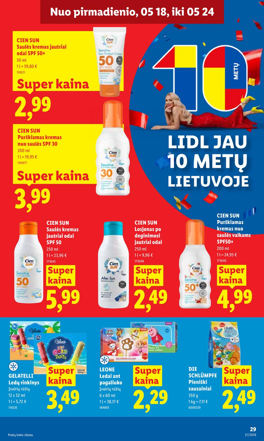 Lidl leidinys akcijos nuo 
  2026-05-18 iki 
  2026-05-24 | Leidinukas.lt puslapis 25