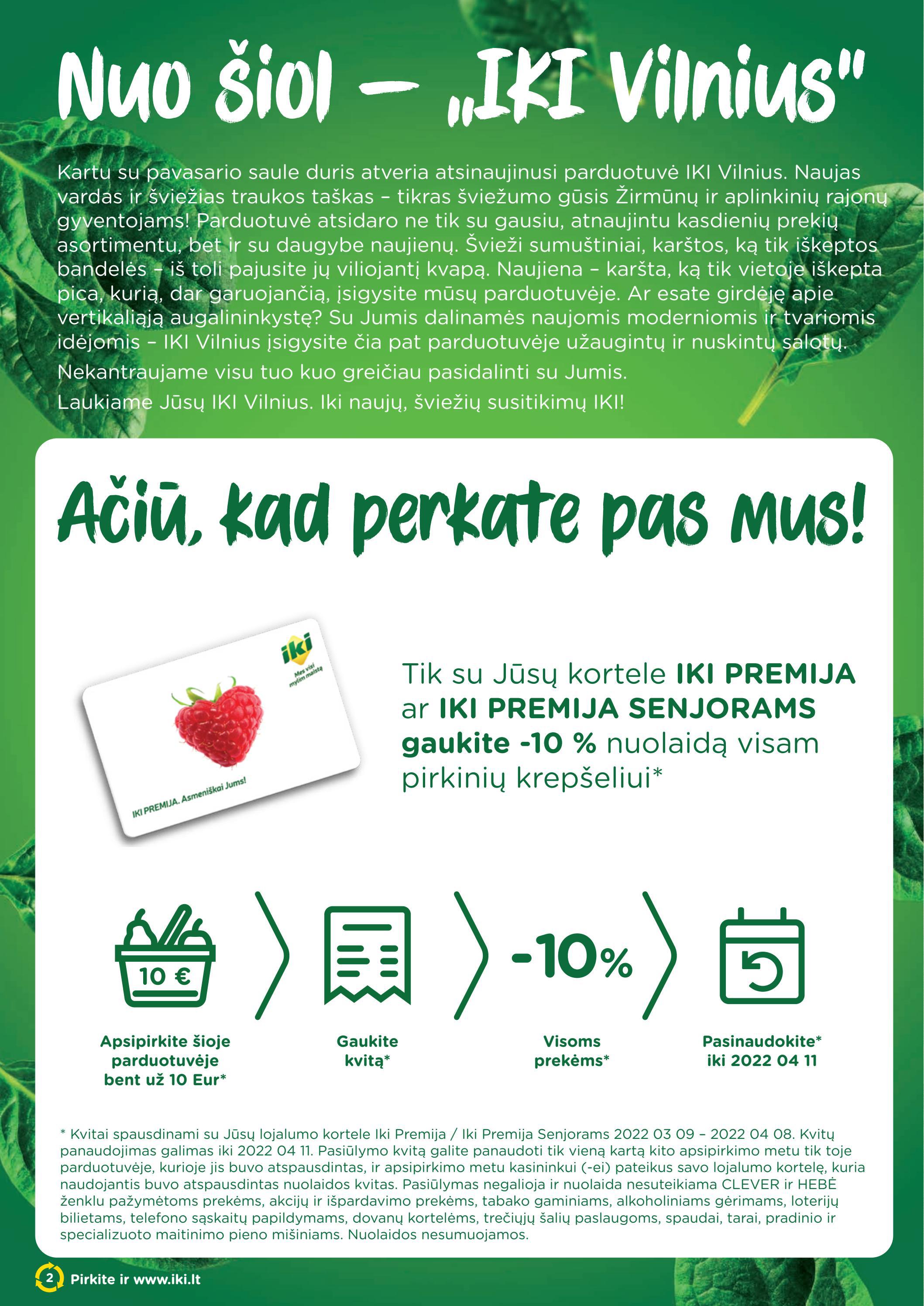 Iki atidarymo leidinys akcijos nuo 
  2022-03-09 iki 
  2022-03-13 | Leidinukas.lt puslapis 2