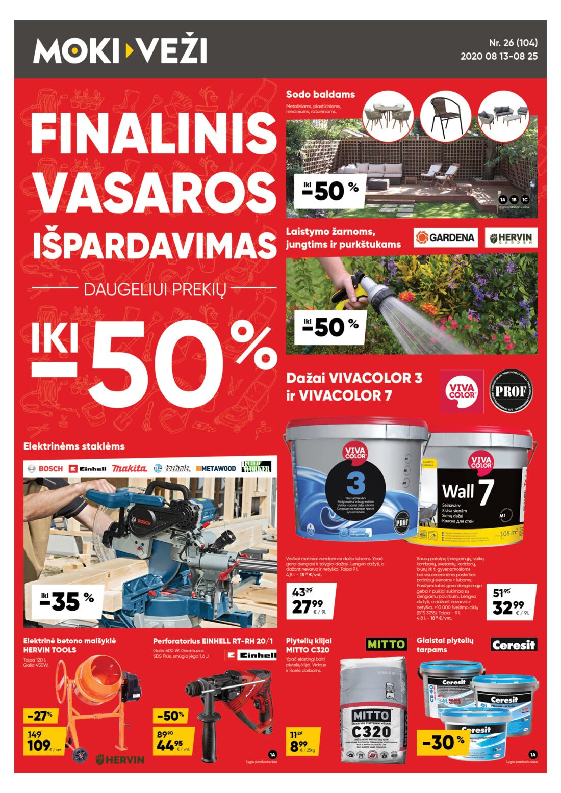 Moki veži leidinys akcijos nuo 
  2020-08-13 iki 
  2020-08-25 | Leidinukas.lt puslapis 1