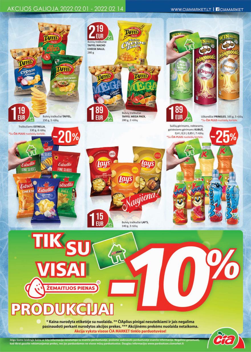 Čia market leidinys akcijos nuo 
  2022-02-01 iki 
  2022-02-14 | Leidinukas.lt puslapis 13