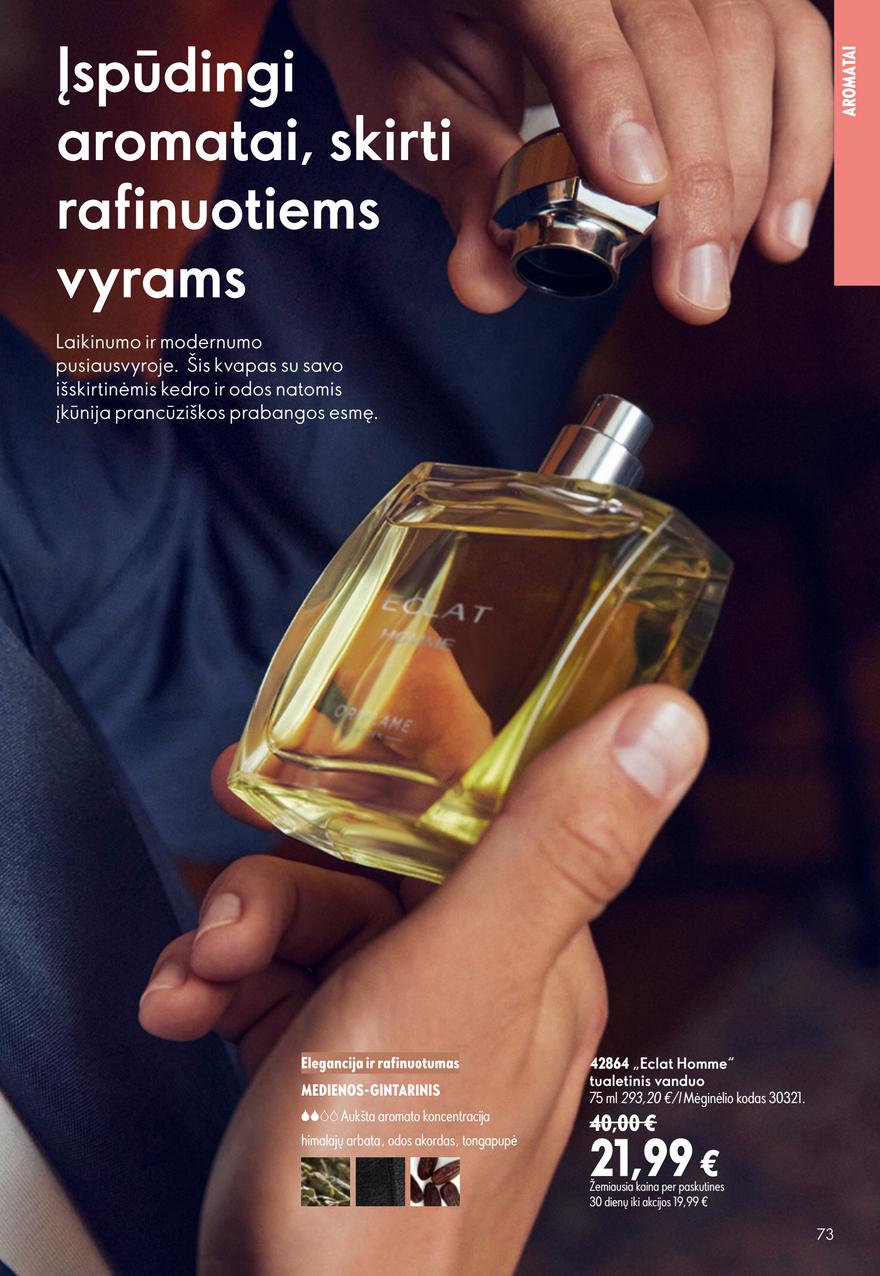 Oriflame katalogas akcijos nuo 
  2026-07-15 iki 
  2026-08-04 | Leidinukas.lt puslapis 73