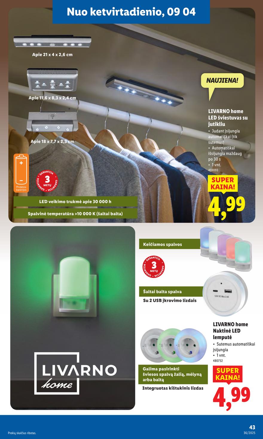 Lidl ne maisto leidinys akcijos nuo 
  2025-09-01 iki 
  2025-09-07 | Leidinukas.lt puslapis 43