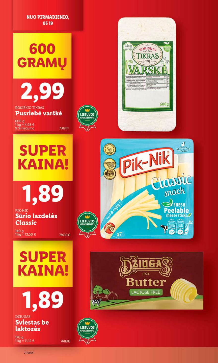 Lidl leidinys akcijos nuo 
  2025-05-19 iki 
  2025-05-25 | Leidinukas.lt puslapis 20
