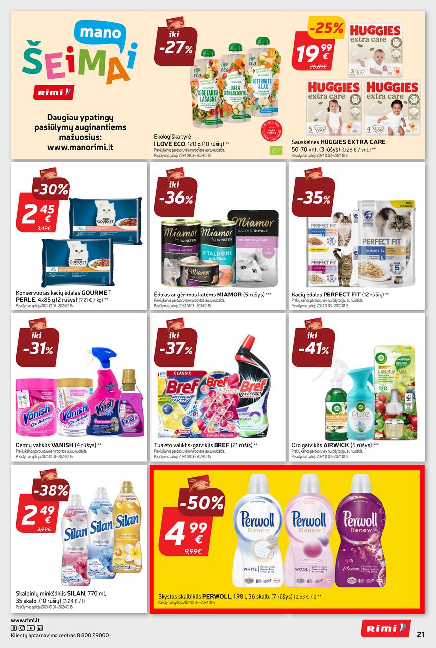 Rimi savaitinis leidinys akcijos nuo 
  2024-01-09 iki 
  2024-01-15 | Leidinukas.lt puslapis 21