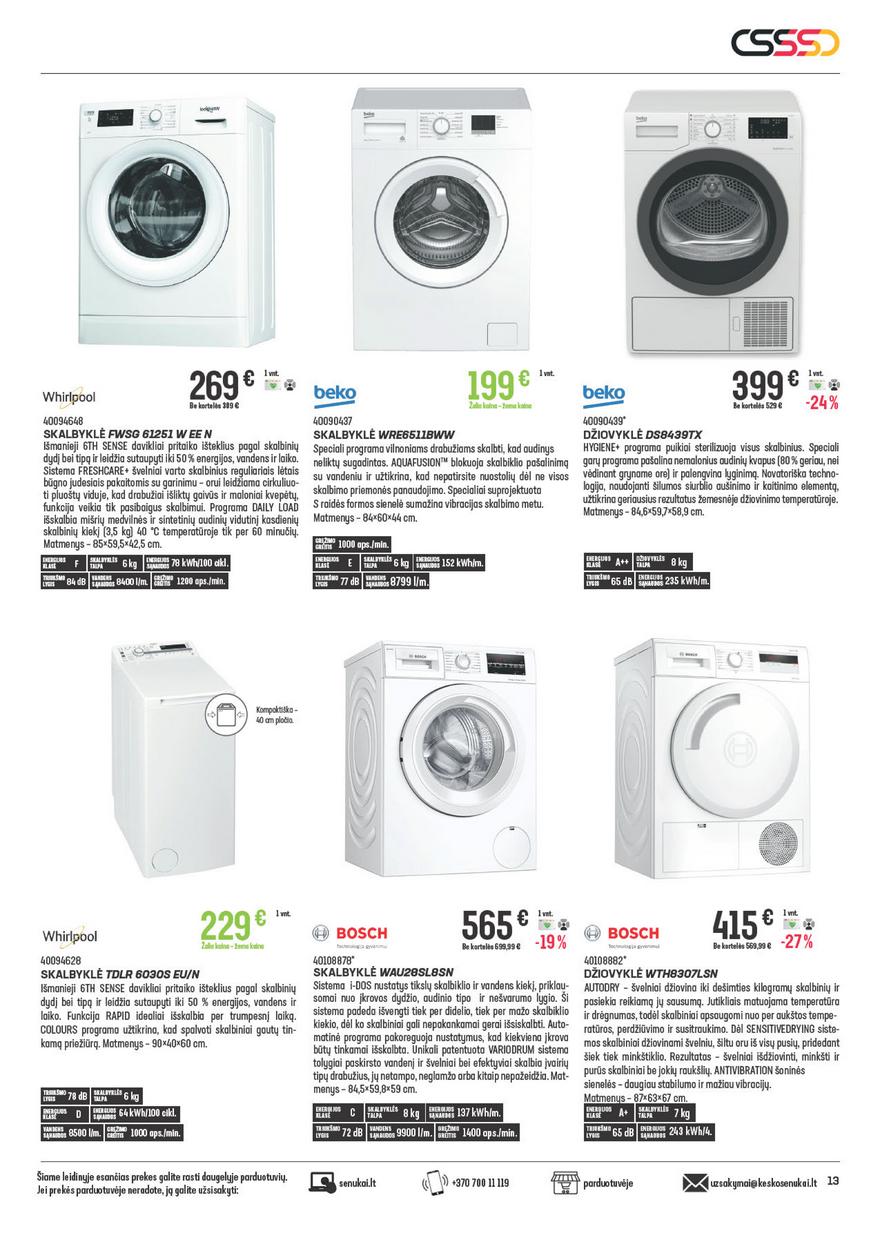 Senukai leidinys akcijos nuo 
  2021-07-01 iki 
  2021-08-09 | Leidinukas.lt puslapis 13