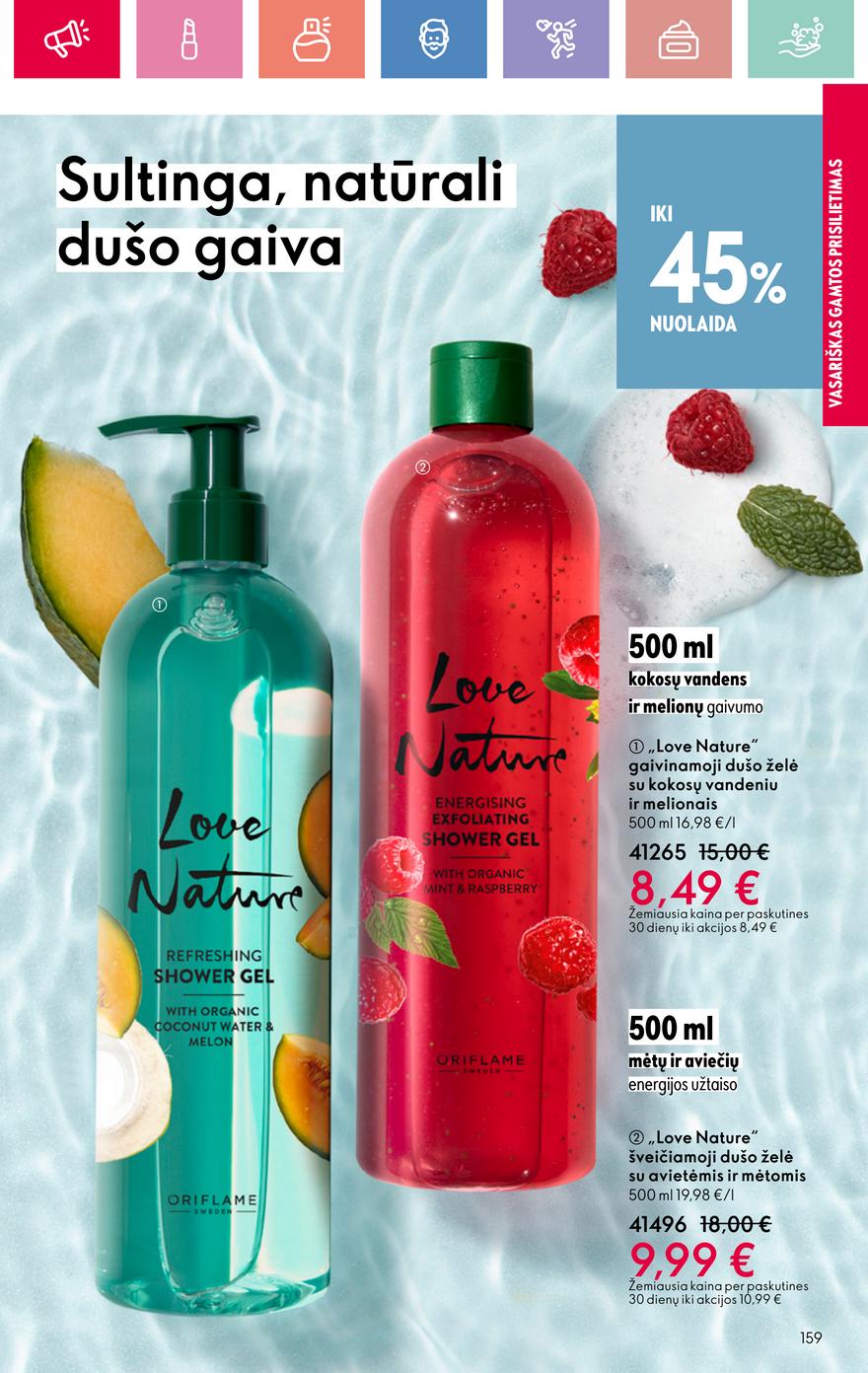 Oriflame katalogas akcijos nuo 
  2025-06-22 iki 
  2025-07-12 | Leidinukas.lt puslapis 159