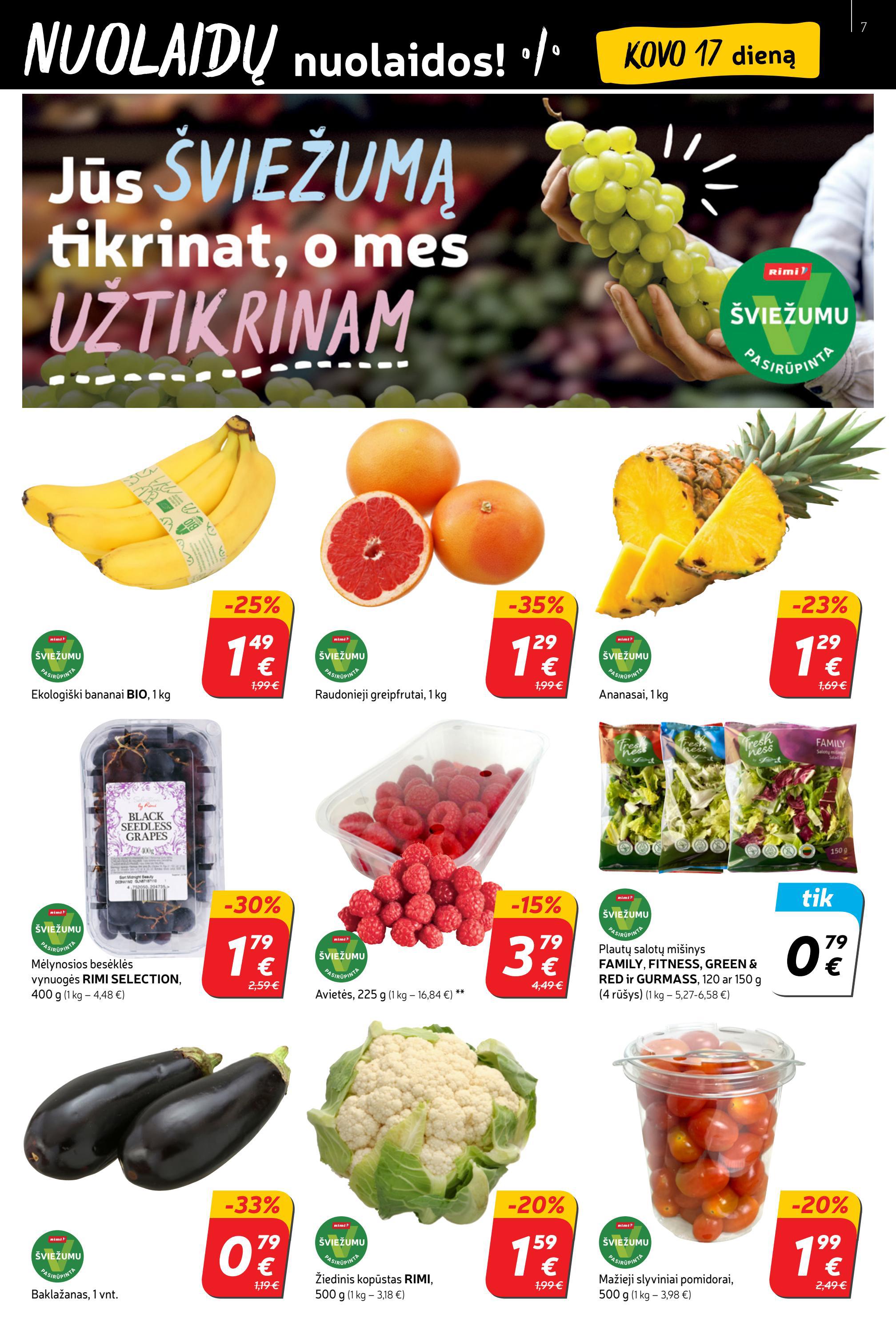 Rimi savaitinis leidinys akcijos nuo 
  2022-03-15 iki 
  2022-03-21 | Leidinukas.lt puslapis 7