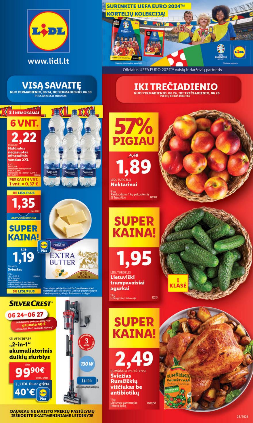Lidl leidinys naujas akcijos nuo 
  2024-06-24 iki 
  2024-06-30 | Leidinukas.lt puslapis 1