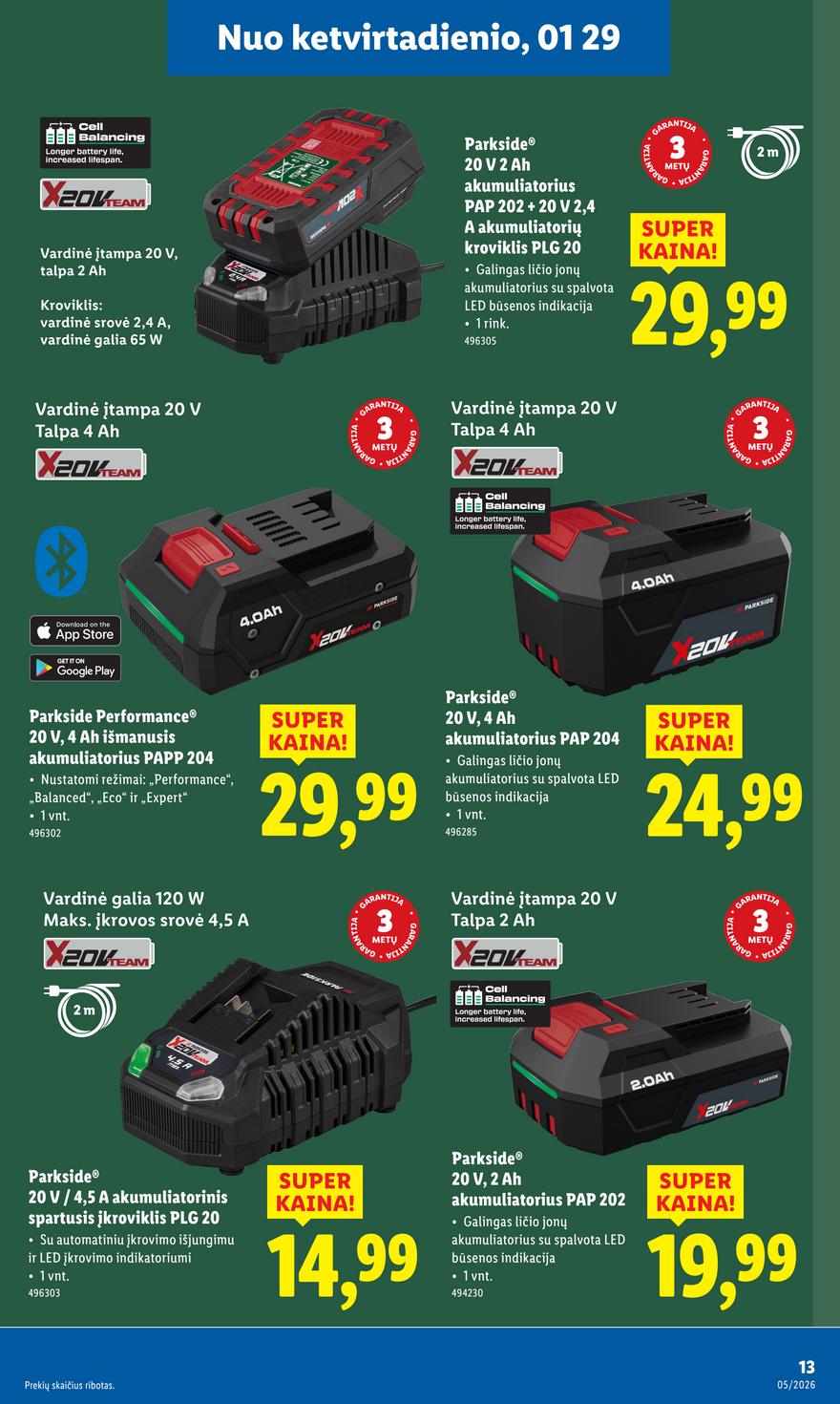 Lidl leidinys akcijos nuo 
  2026-01-26 iki 
  2026-02-01 | Leidinukas.lt puslapis 13
