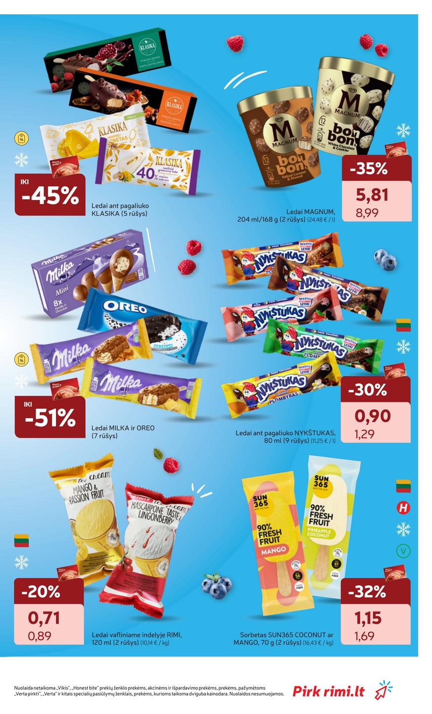 Rimi savaitinis leidinys 29 akcijos nuo 
  2025-07-15 iki 
  2025-07-21 | Leidinukas.lt puslapis 5