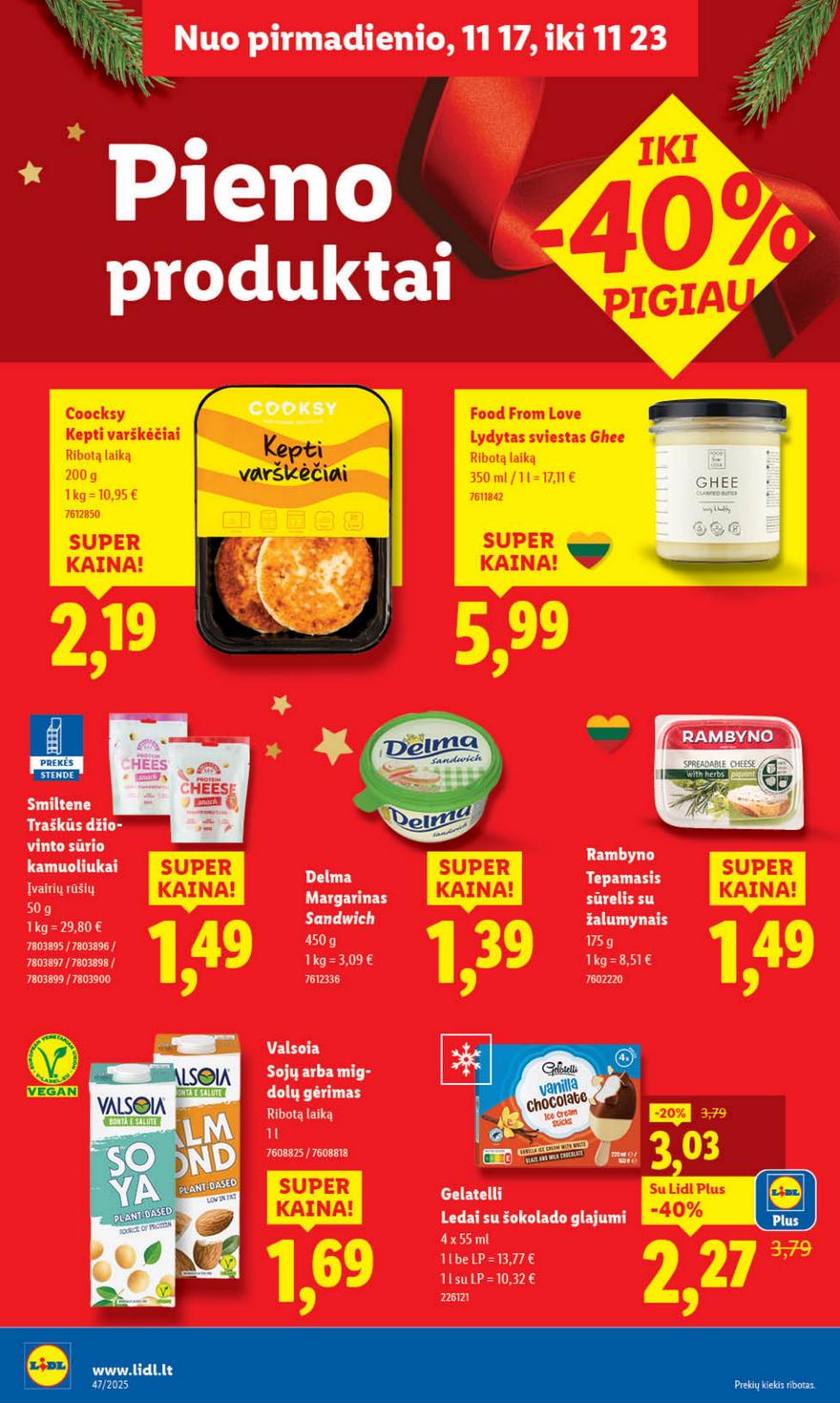 Lidl leidinys akcijos nuo 
  2025-11-17 iki 
  2025-11-23 | Leidinukas.lt puslapis 26