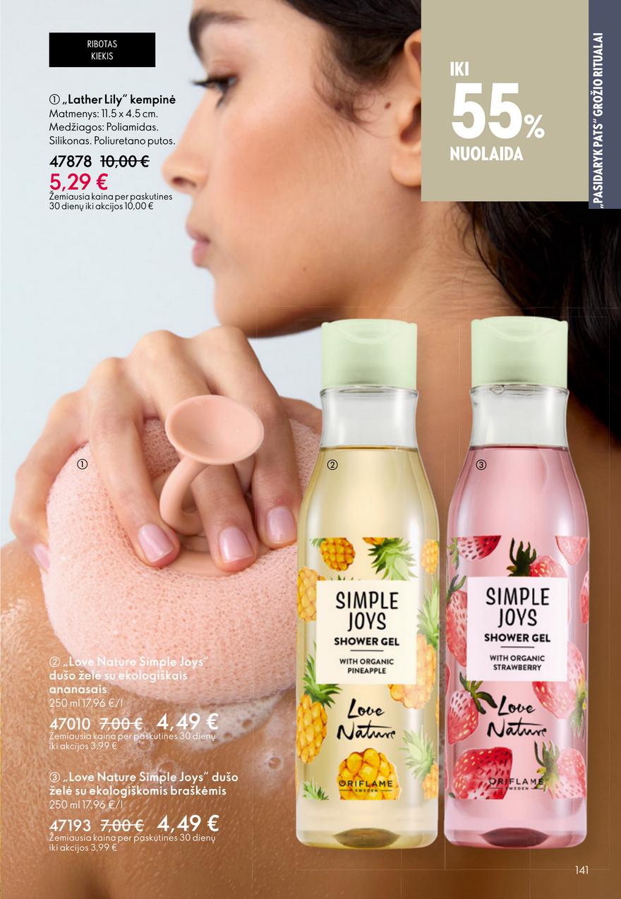 Oriflame katalogas akcijos nuo 
  2025-09-14 iki 
  2025-10-07 | Leidinukas.lt puslapis 141