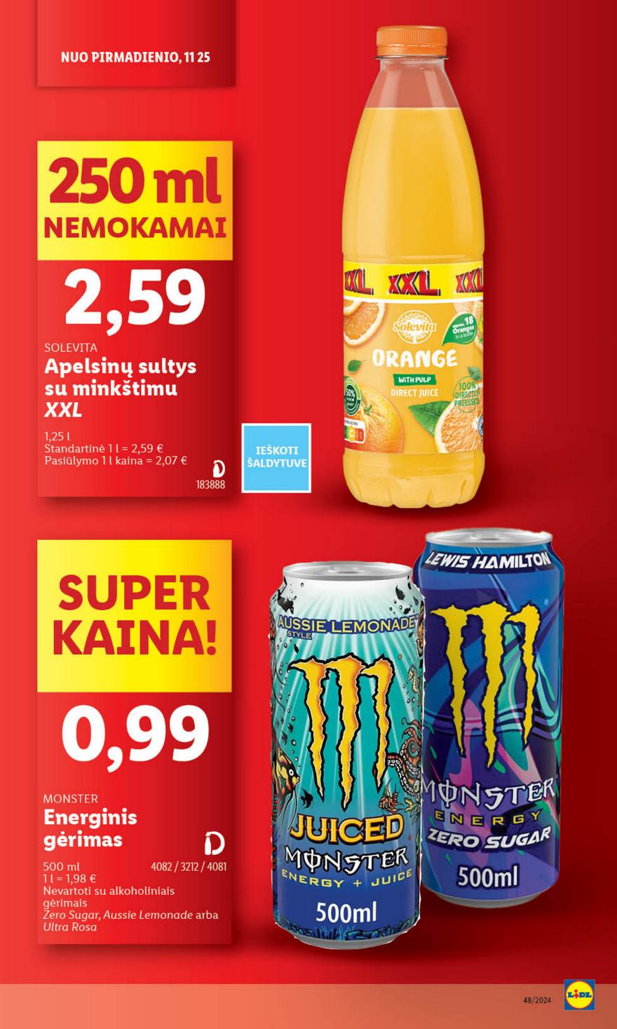 Lidl leidinys naujas akcijos nuo 
  2024-11-25 iki 
  2024-12-01 | Leidinukas.lt puslapis 14
