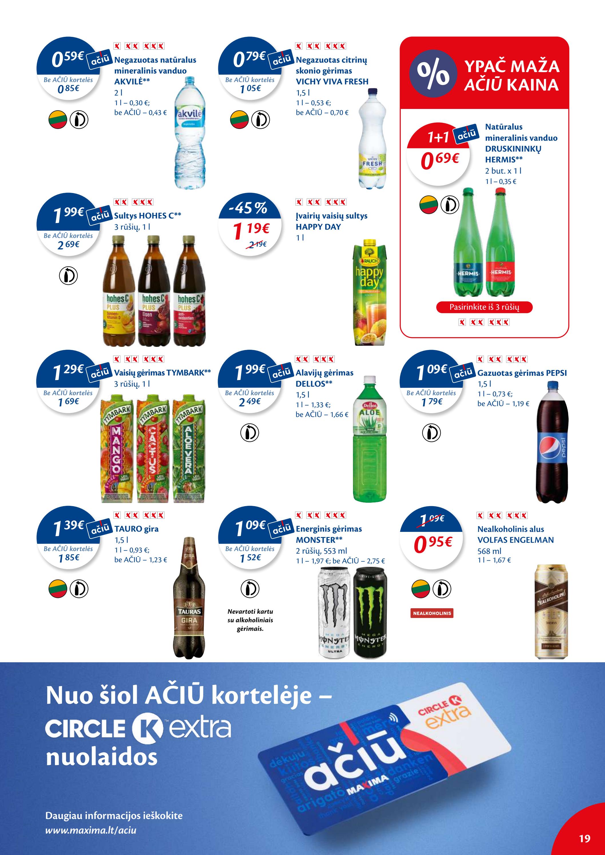 Maxima kaininis leidinys akcijos nuo 
  2023-01-10 iki 
  2023-01-16 | Leidinukas.lt puslapis 19