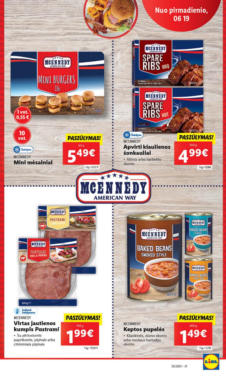 Lidl pasiūlymai akcijos nuo 
  2023-06-19 iki 
  2023-06-25 | Leidinukas.lt puslapis 28
