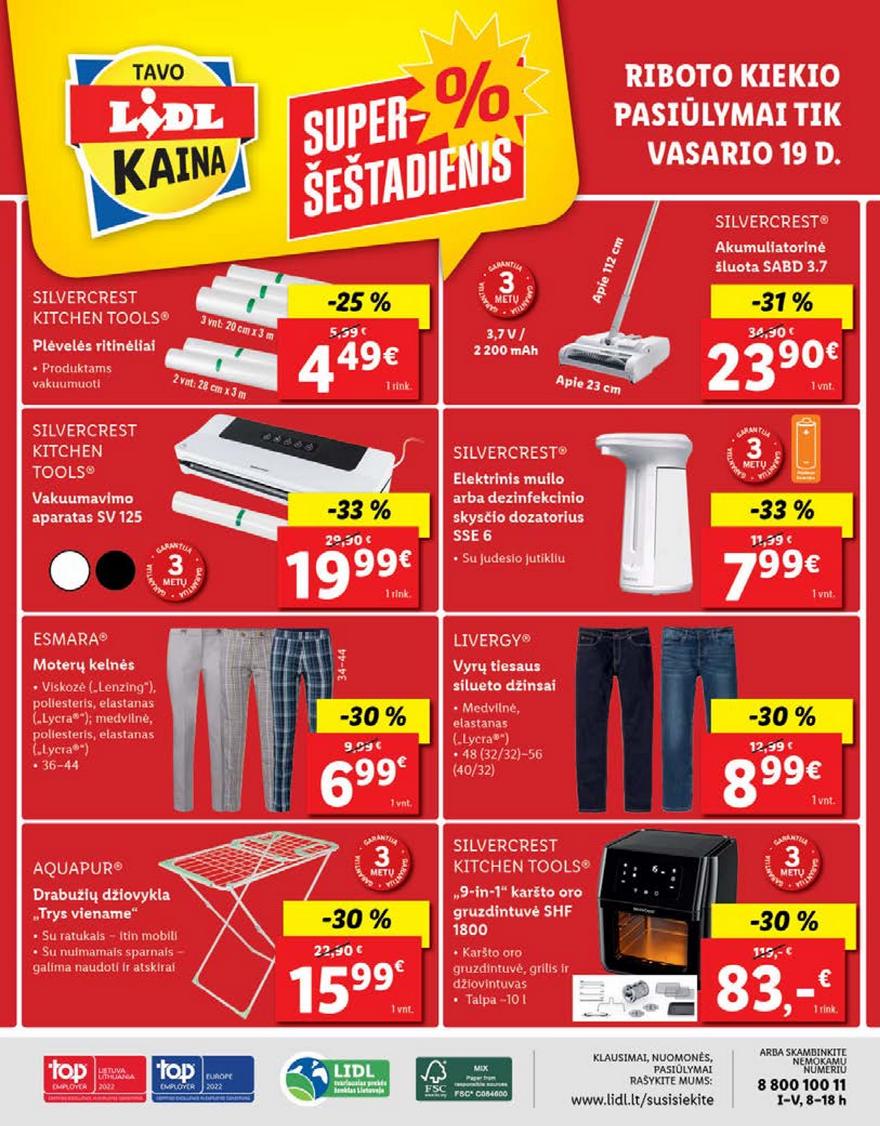 Ldil ne maisto leidinys akcijos nuo 
  2022-02-14 iki 
  2022-02-20 | Leidinukas.lt puslapis 32