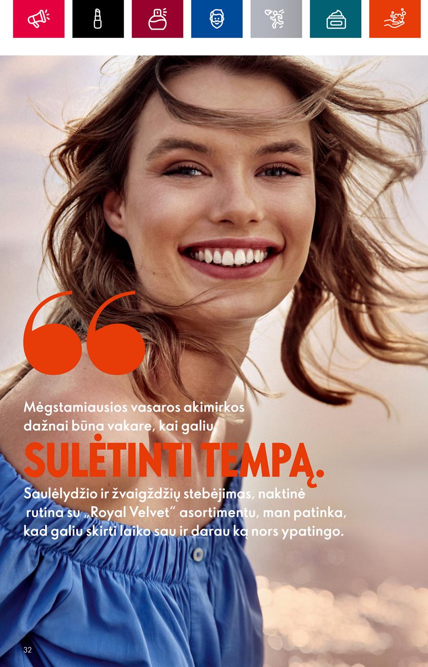Oriflame katalogas akcijos nuo 
  2023-06-28 iki 
  2023-07-18 | Leidinukas.lt puslapis 32