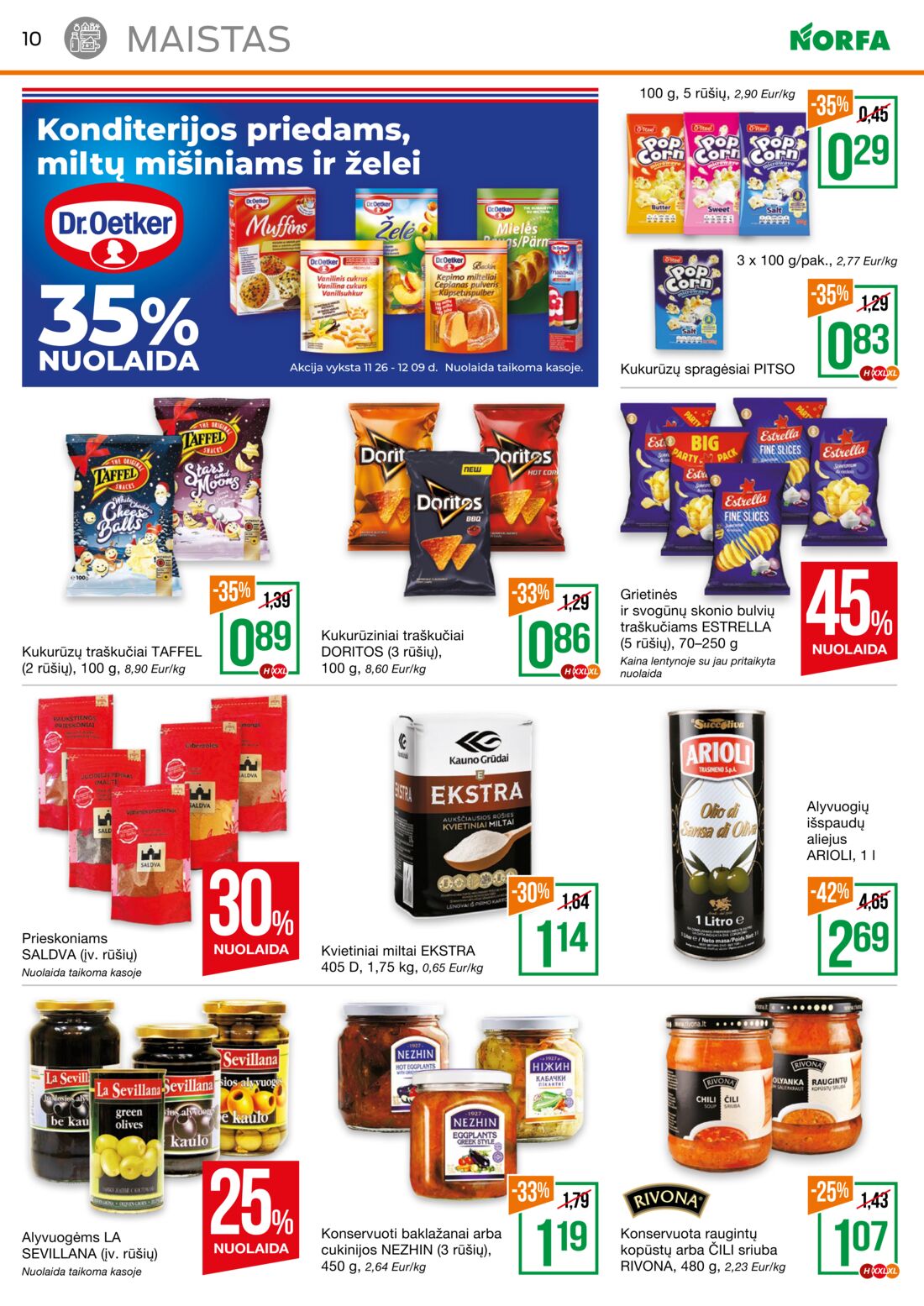 Norfa kaininis leidinys akcijos nuo 
  2020-11-26 iki 
  2020-12-09 | Leidinukas.lt puslapis 10