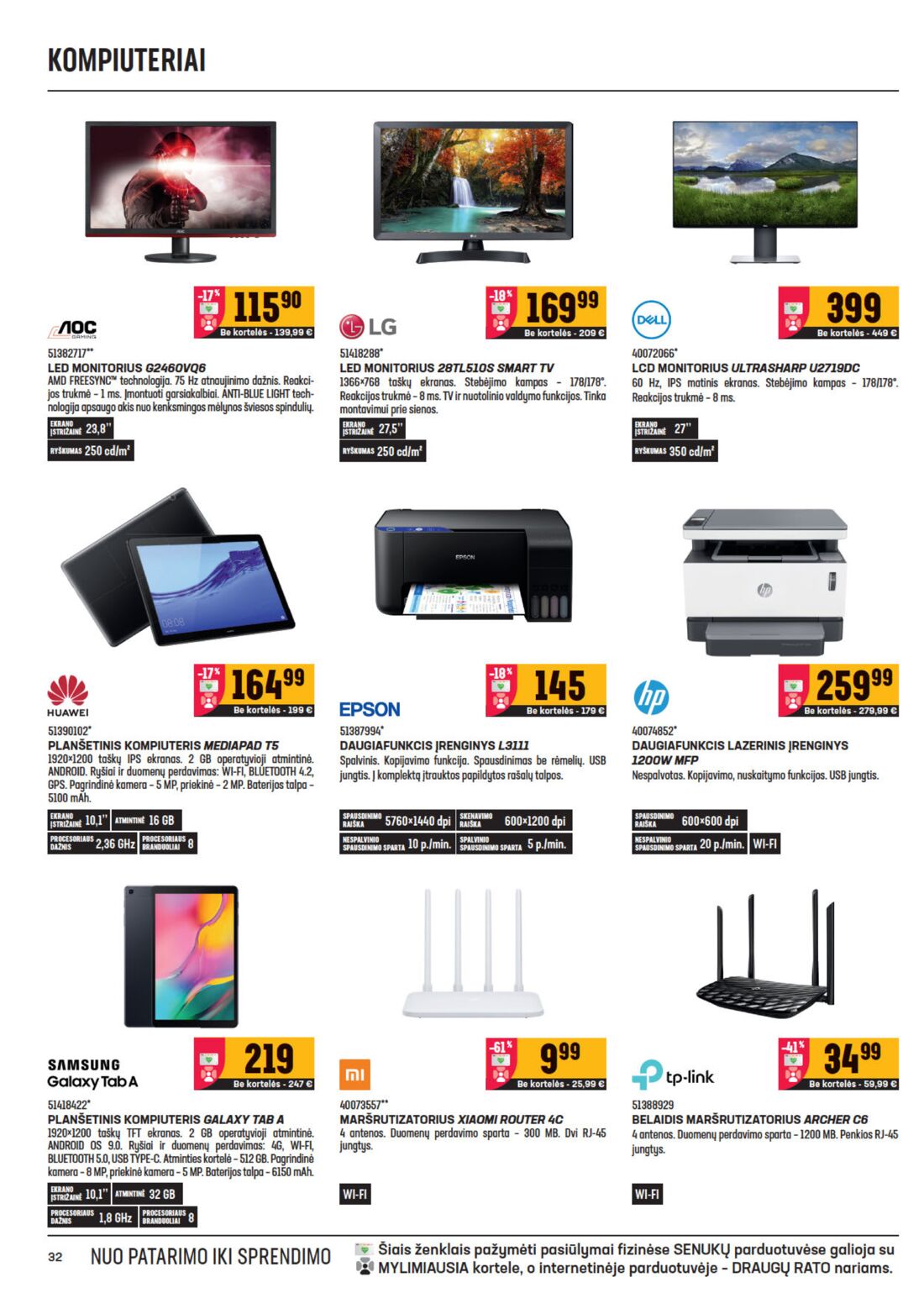 Senukai reklaminis leidinys akcijos nuo 
  2020-09-02 iki 
  2020-10-05 | Leidinukas.lt puslapis 32