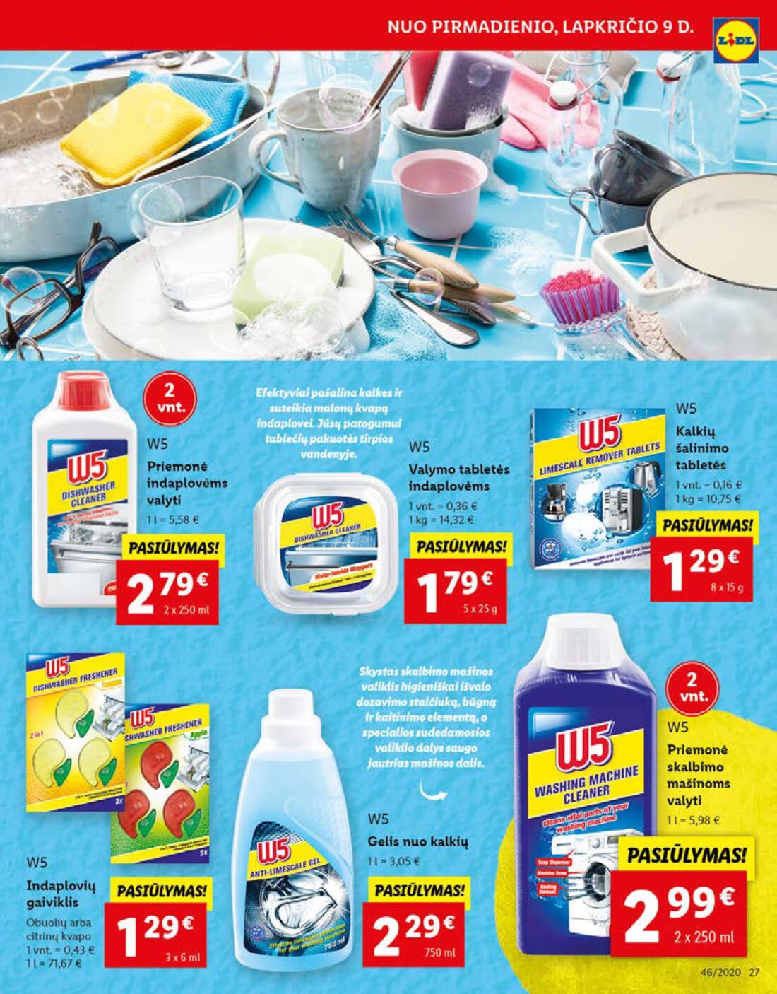 Lidl savaitinis leidinys akcijos nuo 
  2020-11-09 iki 
  2020-11-15 | Leidinukas.lt puslapis 27