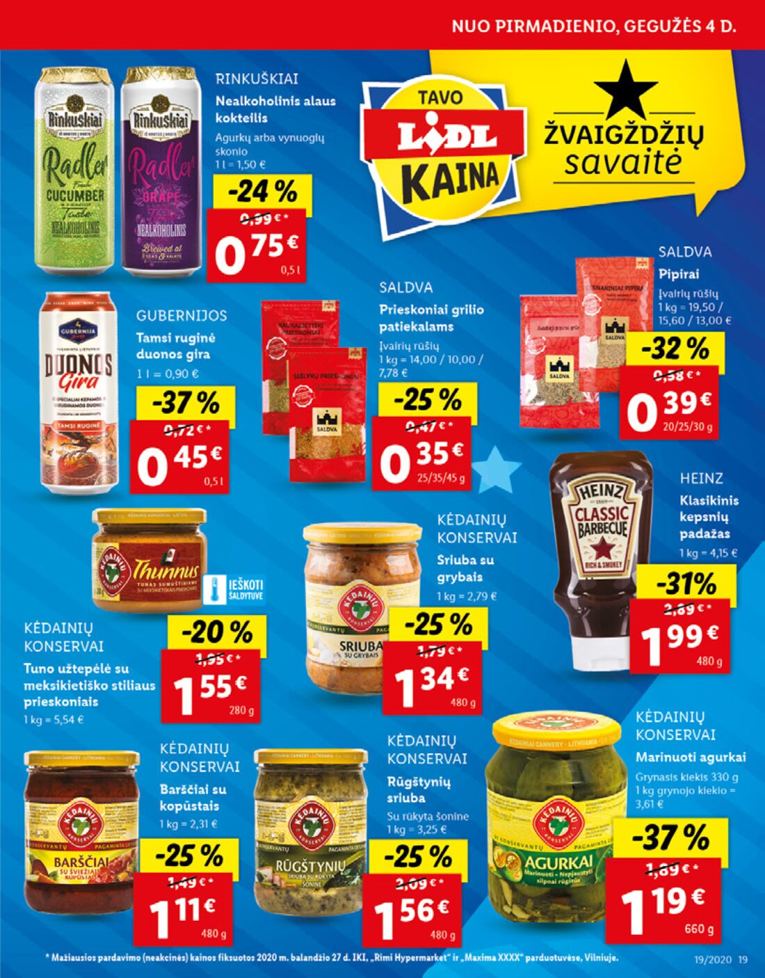 Lidl savaitinis leidinys akcijos nuo 
  2020-05-04 iki 
  2020-05-10 | Leidinukas.lt puslapis 19