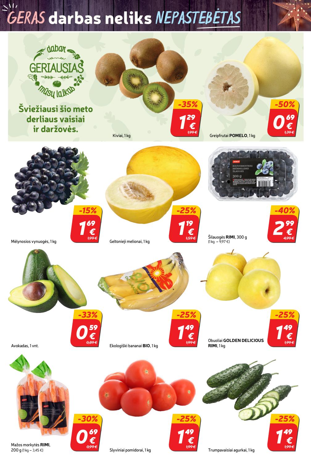 Rimi savaitinis leidinys akcijos nuo 
  2019-12-03 iki 
  2019-12-09 | Leidinukas.lt puslapis 9