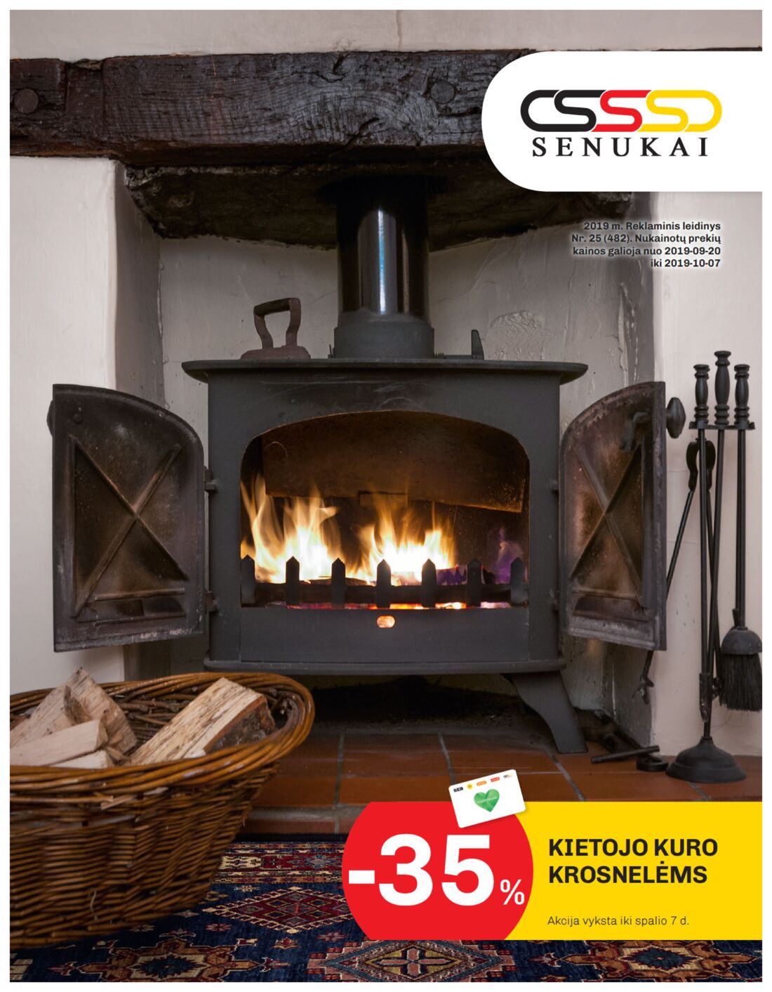 Senukai reklaminis leidinys akcijos nuo 
  2019-09-20 iki 
  2019-10-07 | Leidinukas.lt puslapis 1