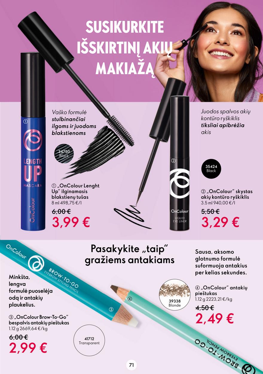 Oriflame katalogas akcijos nuo 
  2023-01-11 iki 
  2023-01-31 | Leidinukas.lt puslapis 71