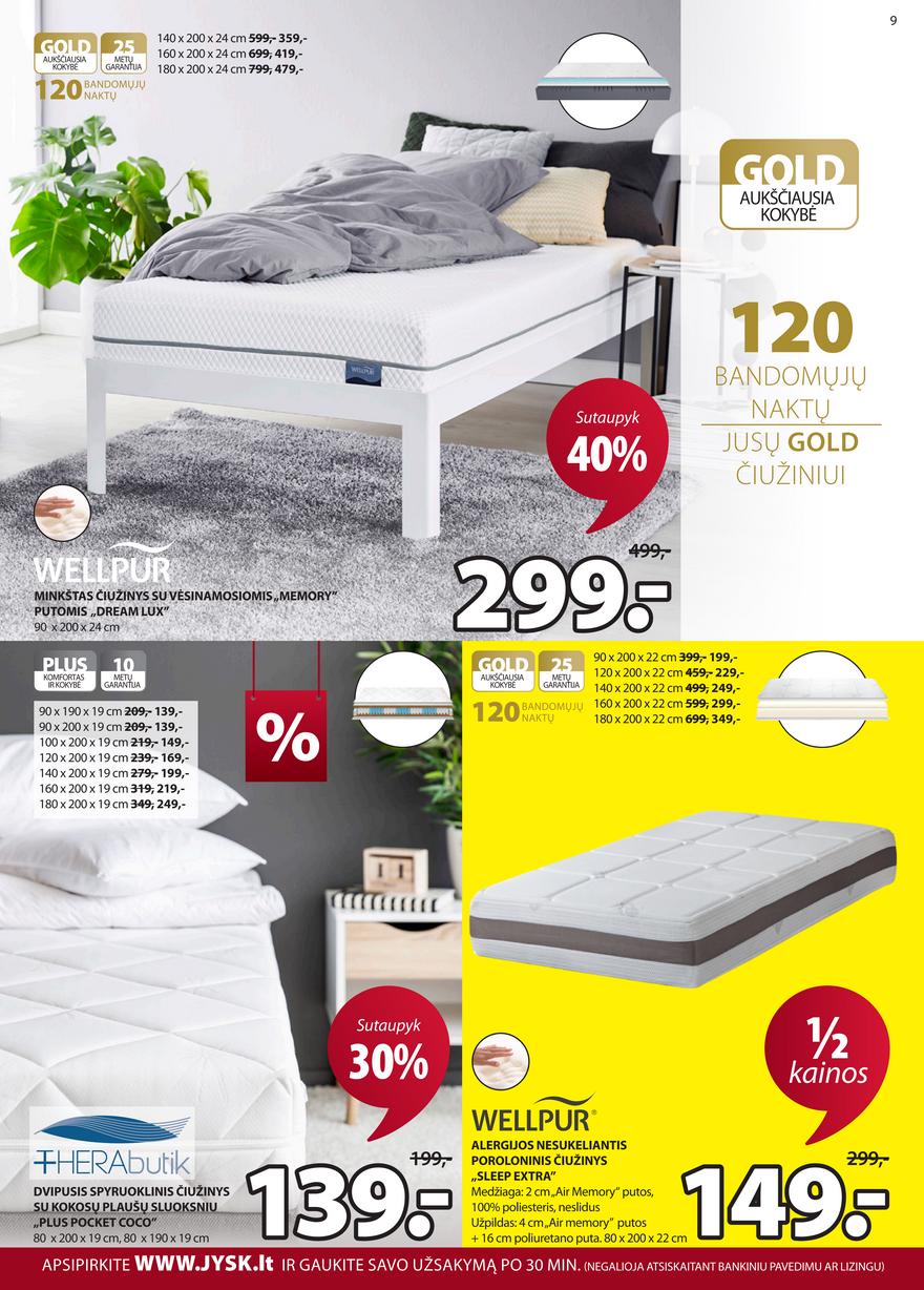 Jysk leidinys akcijos nuo 
  2021-08-03 iki 
  2021-08-16 | Leidinukas.lt puslapis 9
