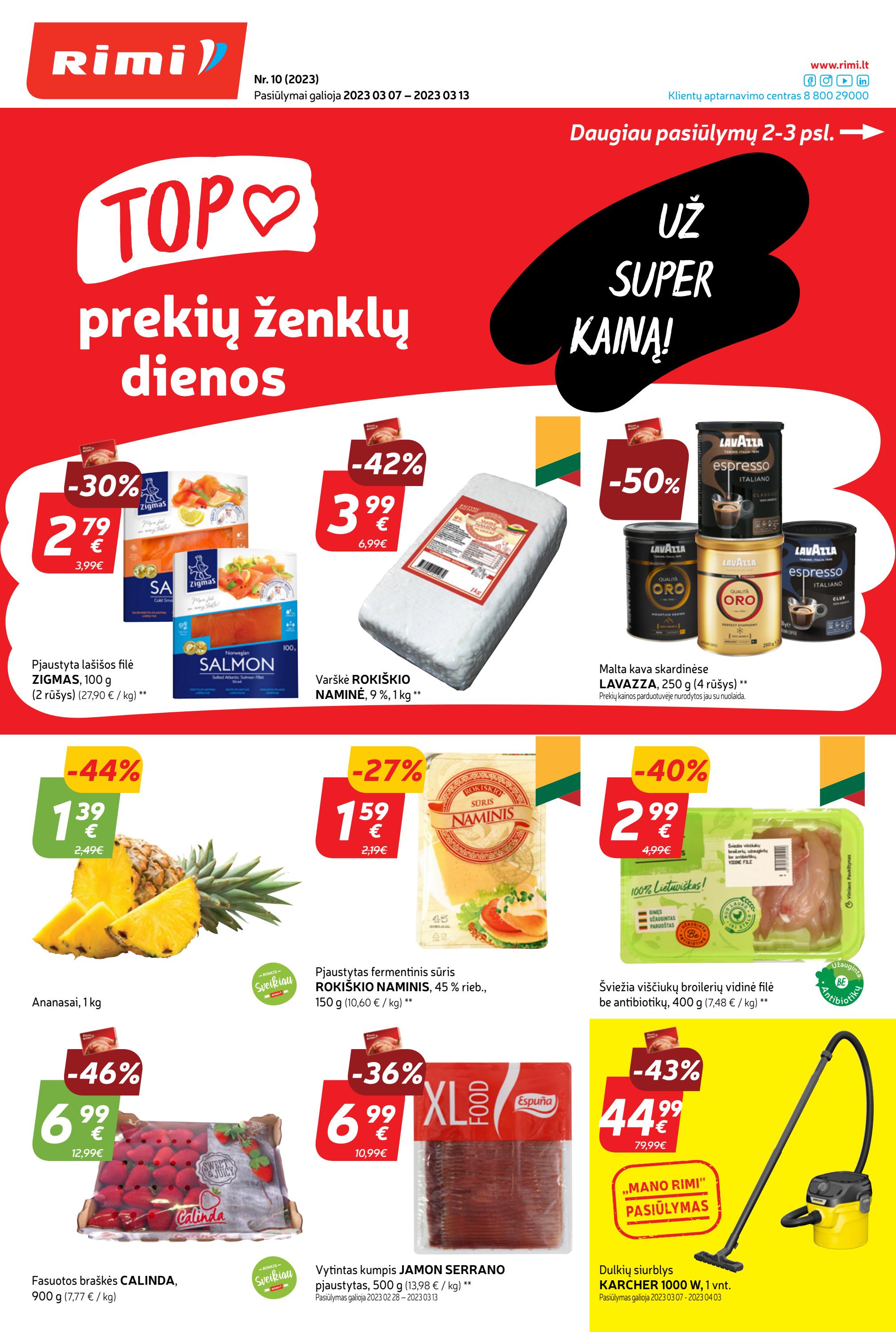 Rimi savaitinis leidinys akcijos nuo 
  2023-03-07 iki 
  2023-03-13 | Leidinukas.lt puslapis 1