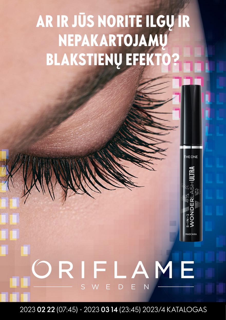 Oriflame katalogas akcijos nuo 
  2023-02-22 iki 
  2023-03-14 | Leidinukas.lt puslapis 1
