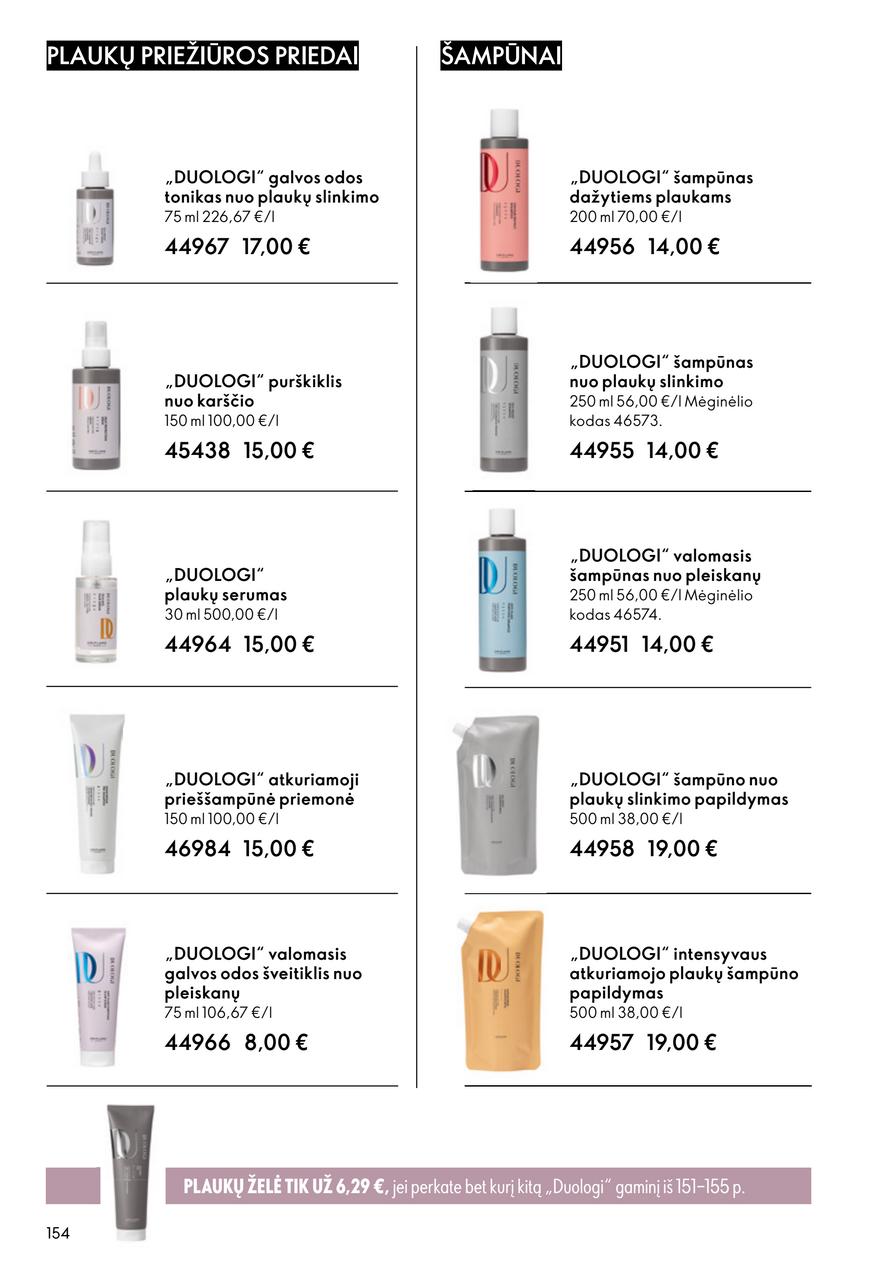 Oriflame katalogas akcijos nuo 
  2026-03-11 iki 
  2026-03-31 | Leidinukas.lt puslapis 154