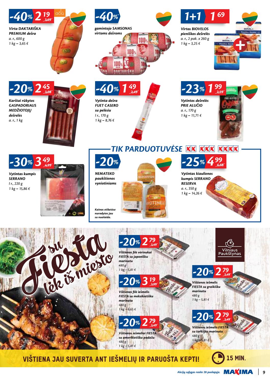 Maxima kaininis leidinys akcijos nuo 
  2020-06-23 iki 
  2020-06-29 | Leidinukas.lt puslapis 9