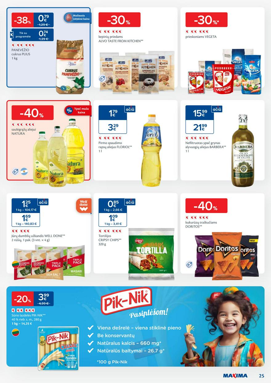 Maxima leidinys akcijos nuo 
  2024-03-19 iki 
  2024-03-25 | Leidinukas.lt puslapis 25