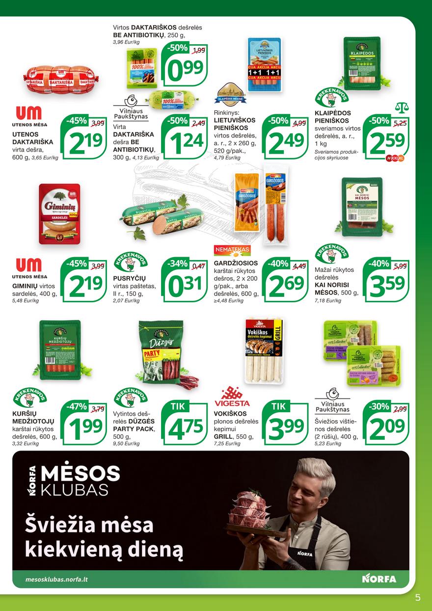 Norfos kaininis leidinys akcijos nuo 
  2023-07-13 iki 
  2023-07-26 | Leidinukas.lt puslapis 5