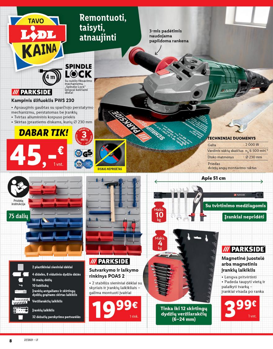 Ldil ne maisto leidinys akcijos nuo 
  2021-07-05 iki 
  2021-07-11 | Leidinukas.lt puslapis 8