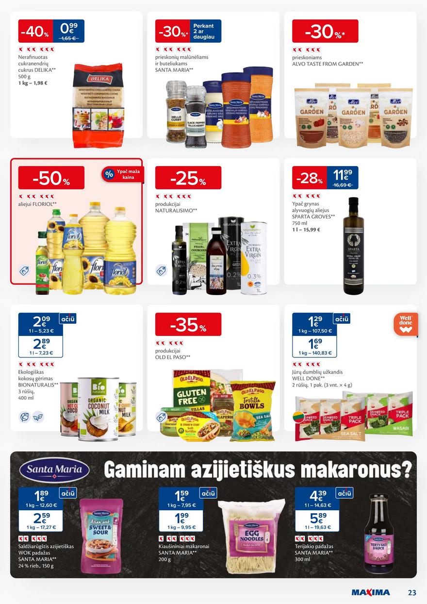 Maxima leidinys akcijos nuo 
  2024-04-16 iki 
  2024-04-22 | Leidinukas.lt puslapis 23