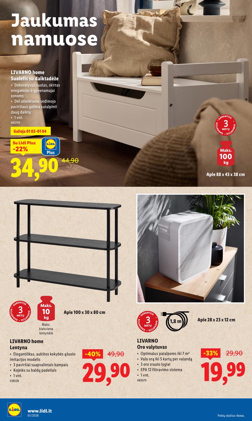 Lidl leidinys akcijos nuo 
  2025-12-29 iki 
  2026-01-04 | Leidinukas.lt puslapis 32
