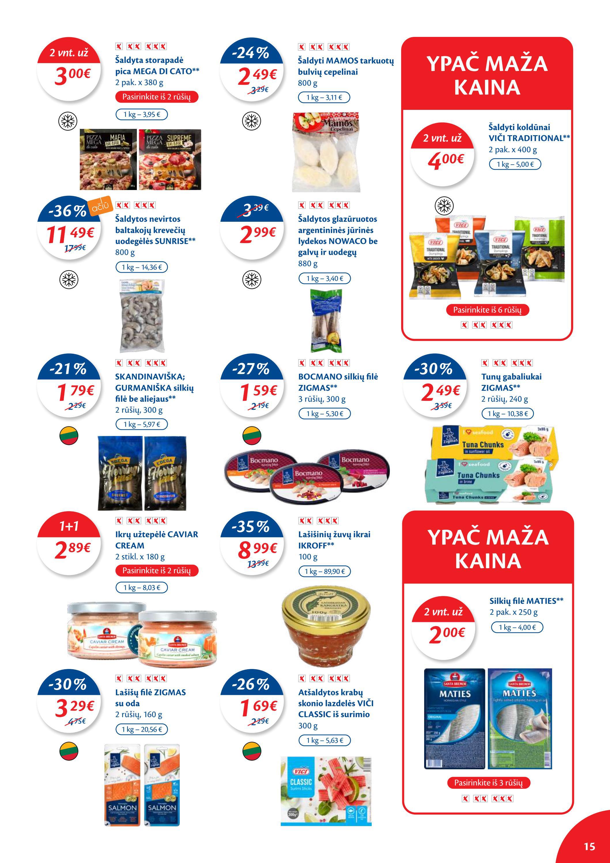 Maxima kaininis leidinys akcijos nuo 
  2022-02-08 iki 
  2022-02-14 | Leidinukas.lt puslapis 15