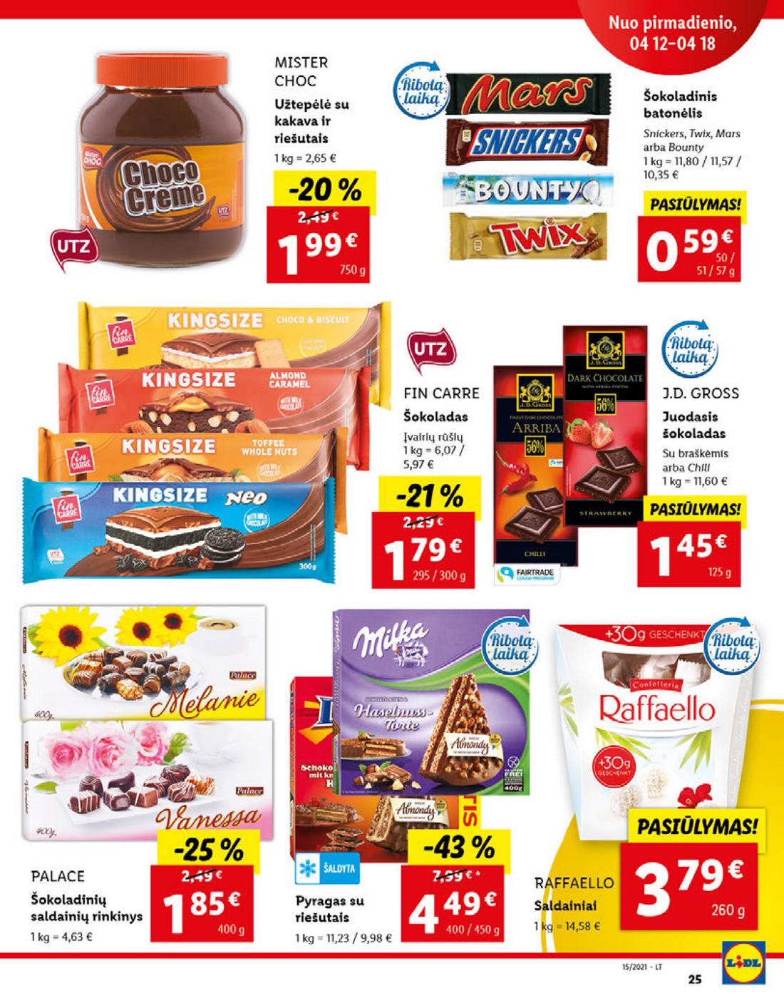 Lidl maisto prekių pasiūlymai akcijos nuo 
  2021-04-12 iki 
  2021-04-18 | Leidinukas.lt puslapis 25
