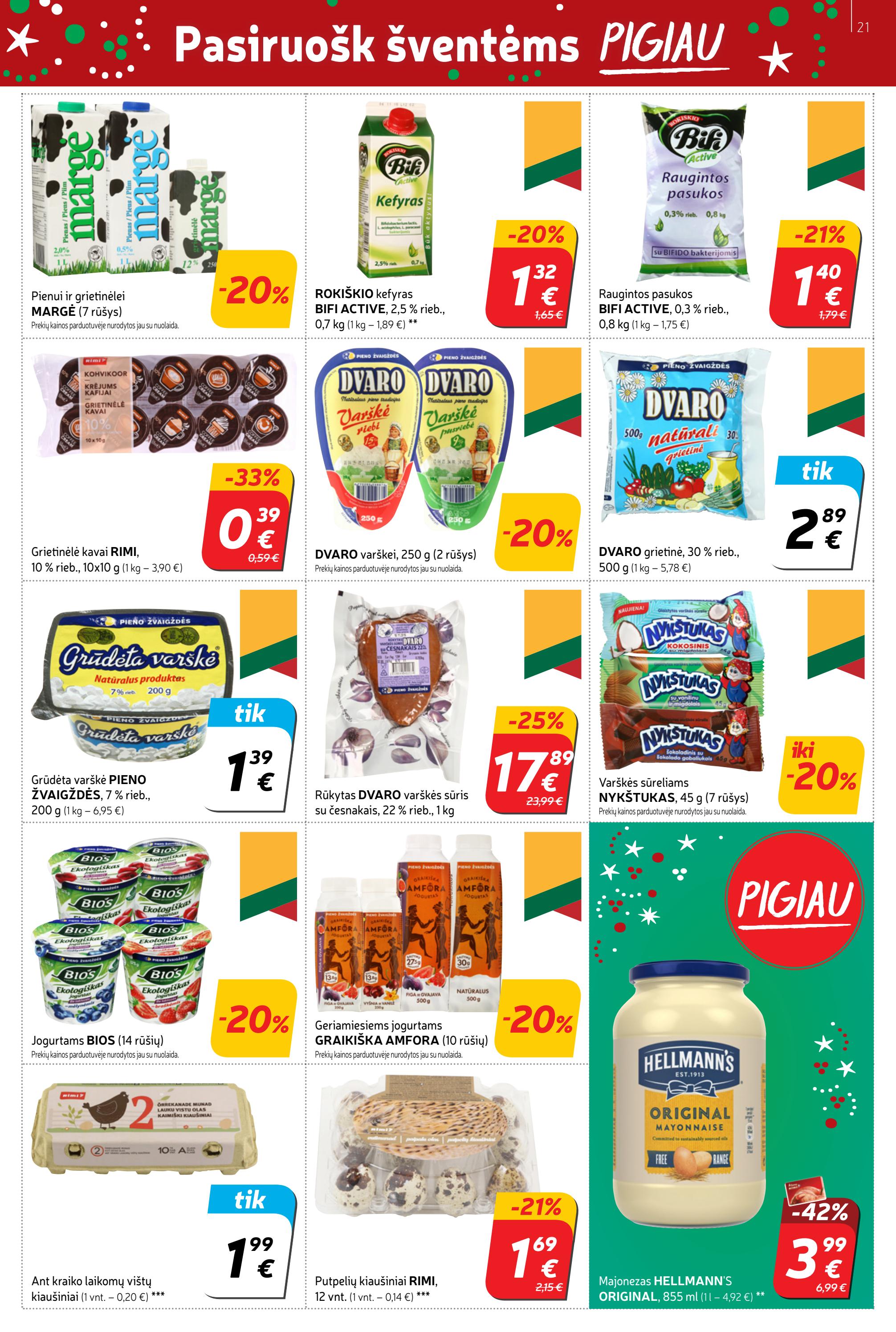 Rimi savaitinis leidinys akcijos nuo 
  2022-12-13 iki 
  2022-12-19 | Leidinukas.lt puslapis 21