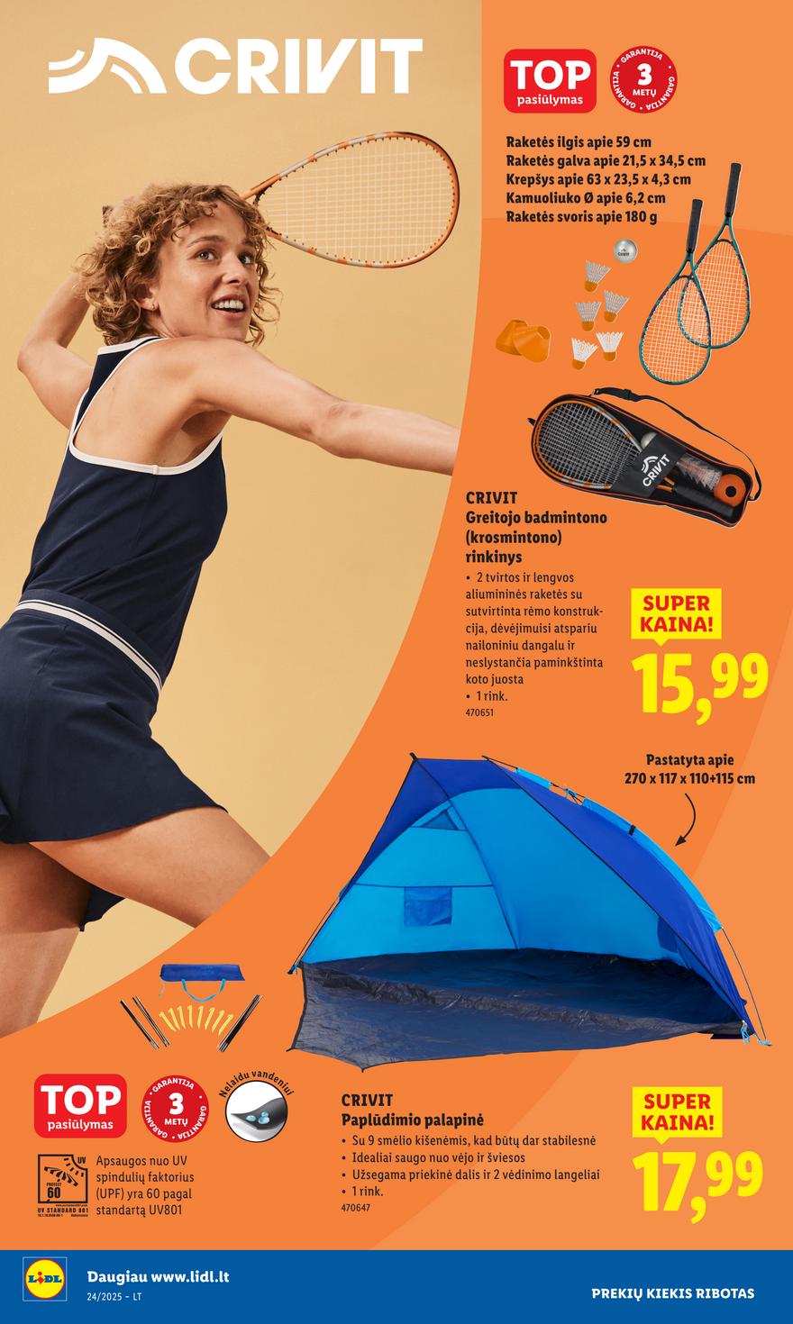 Lidl ne maisto leidinys akcijos nuo 
  2025-06-09 iki 
  2025-06-15 | Leidinukas.lt puslapis 4