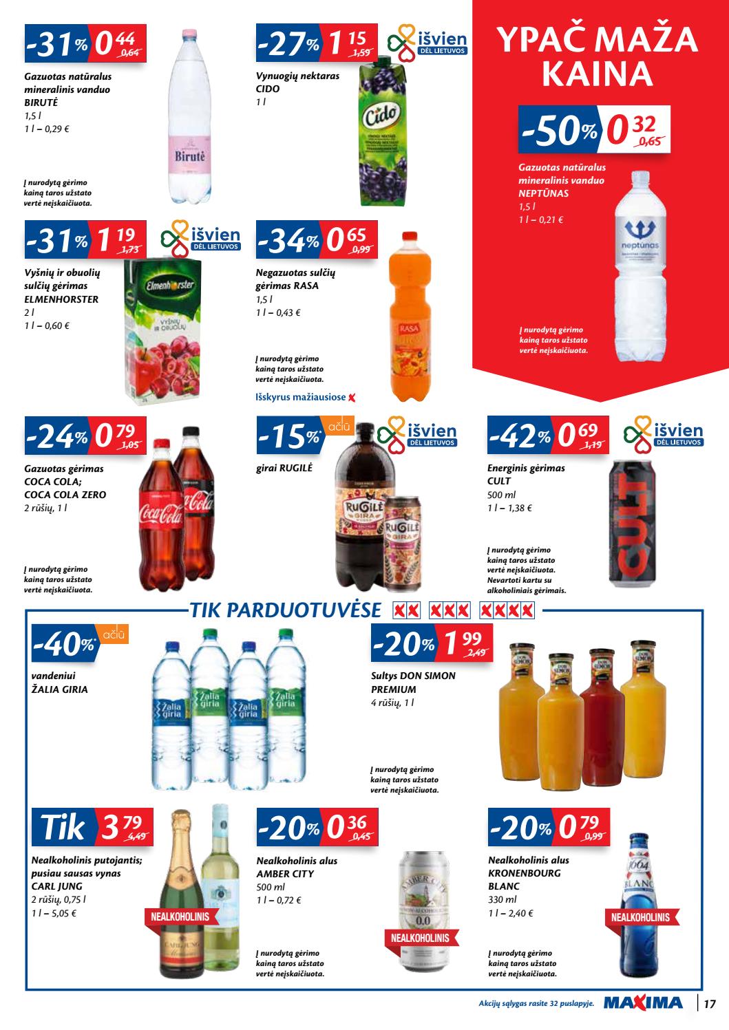 Maxima kaininis leidinys akcijos nuo 
  2020-09-08 iki 
  2020-09-14 | Leidinukas.lt puslapis 17