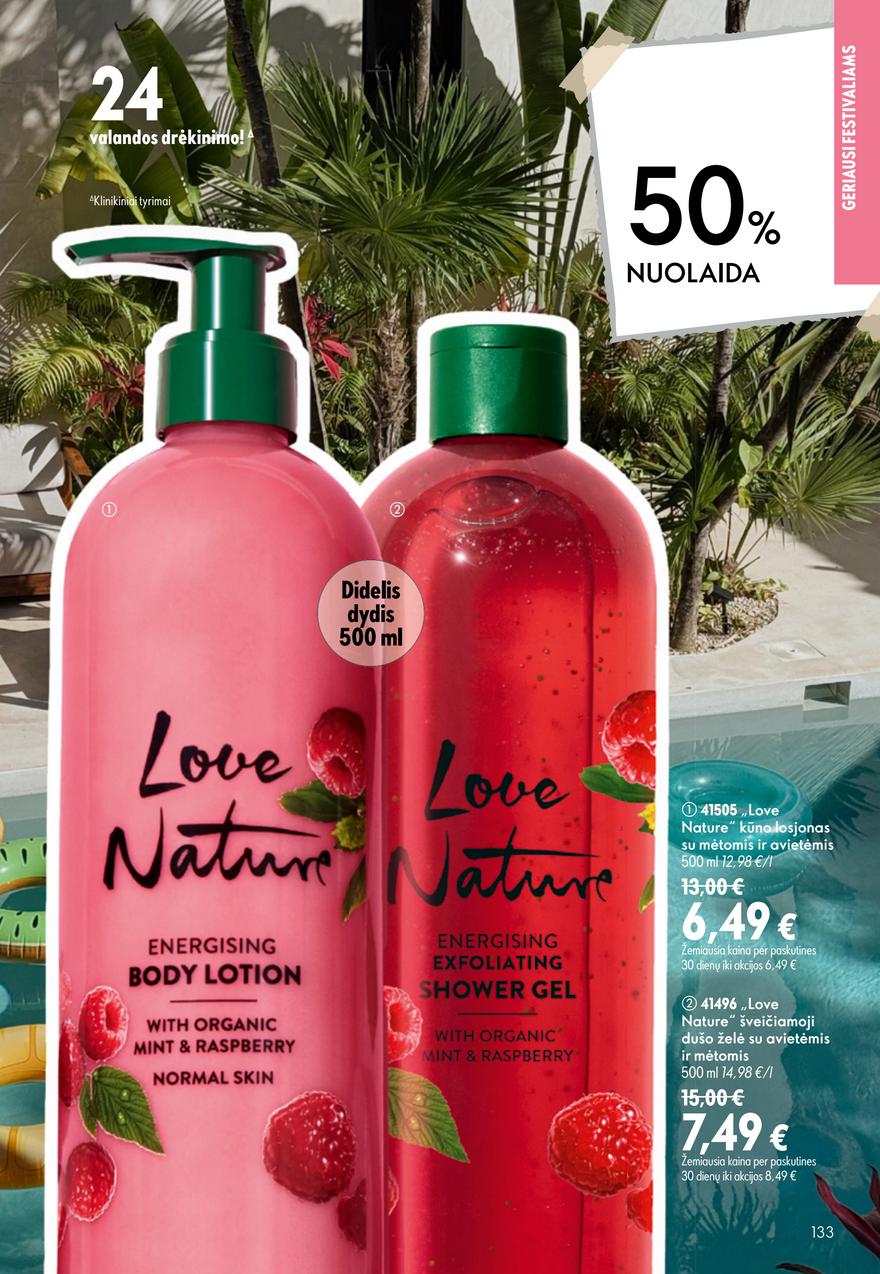 Oriflame katalogas akcijos nuo 
  2026-07-15 iki 
  2026-08-04 | Leidinukas.lt puslapis 133