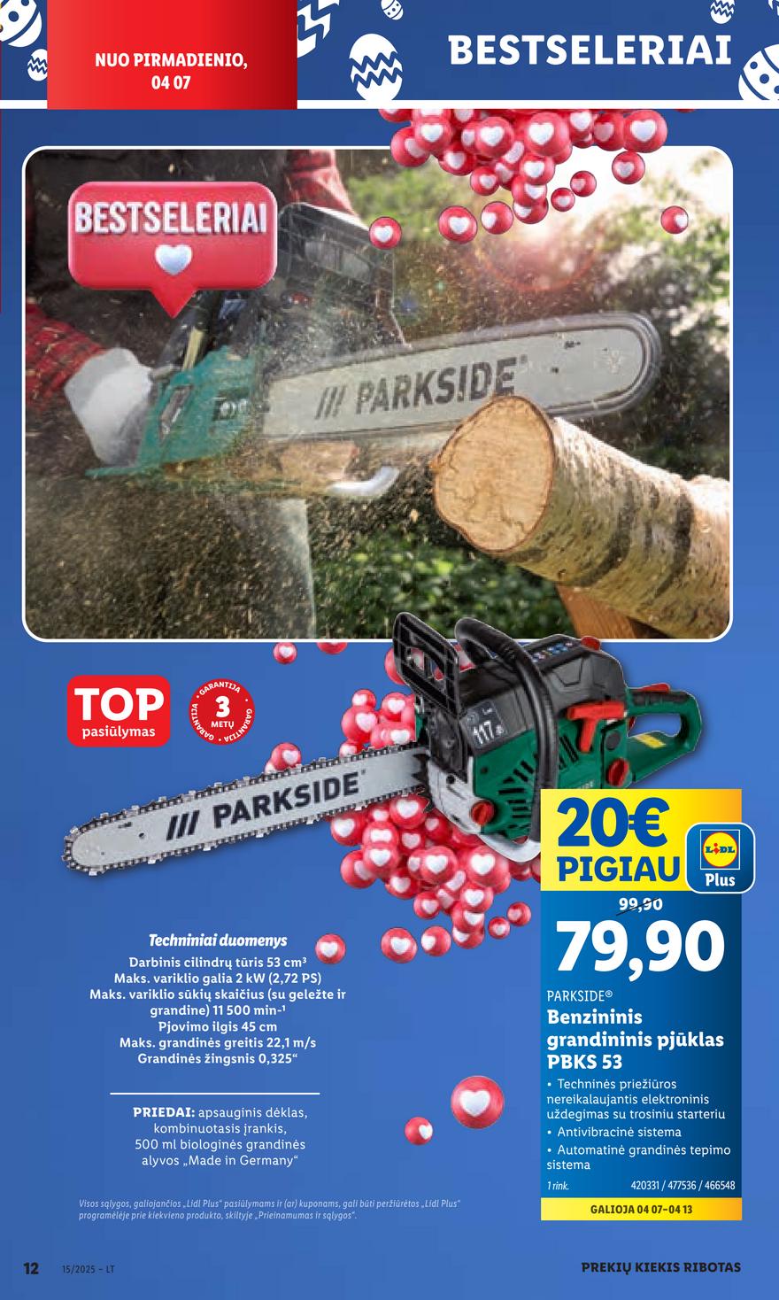 Lidl ne maisto leidinys akcijos nuo 
  2025-04-07 iki 
  2025-04-13 | Leidinukas.lt puslapis 12